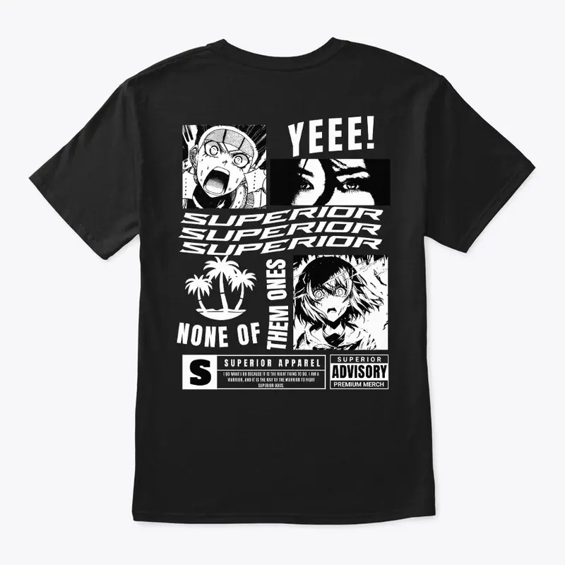 Superior Anime Graphic Tee 